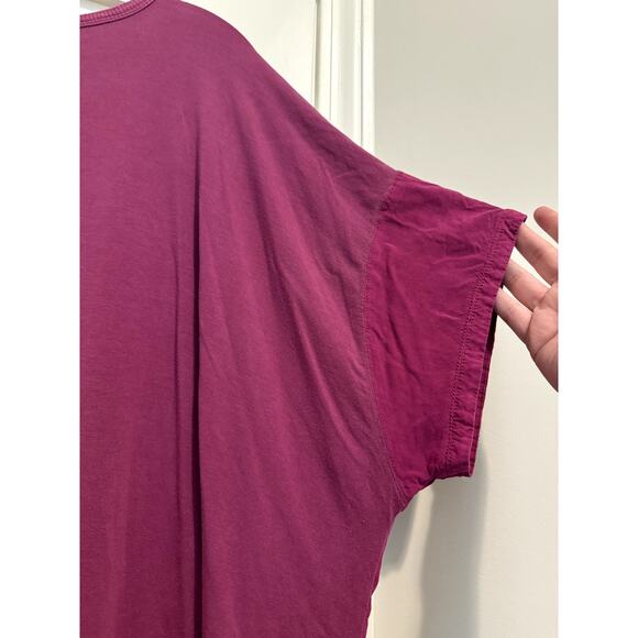 Torrid Dual Color Maroon Purple Top Size 3 - Picture 9 of 9